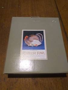 lot 9345 image: Harvest Fowl Canape Plate