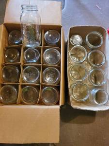 lot 12004 image: Lot of Mason Jars