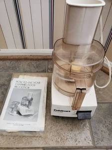 lot 10005 image: Cuisineart Little Pro . Tested and Working