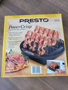 lot 10007 image: Presto Power Crisp. Bacon In Microwave
