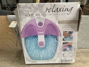 lot 1088 image: Working Conair Foot Spa