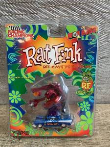 lot 1100 image: Rat Fink Racing Champion 2 Types 0095949760337