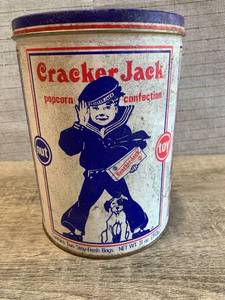 lot 1115 image: Cracker Jack Canister