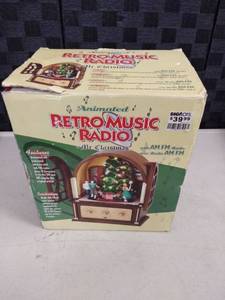 lot 1404 image: animated retro music radio