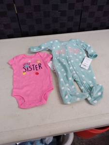 lot 1469 image: baby outfits 2 pc