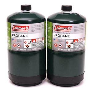 lot 1527 image: Coleman 2pk Propane Fuel Tank
