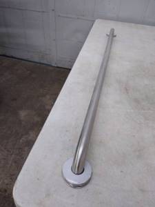 lot 1555 image: snap on grab bar 48 inch 1 pc commercial