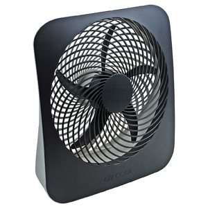 lot 1567 image: Treva 10 Battery Powered Portable Fin Fan with Adapter