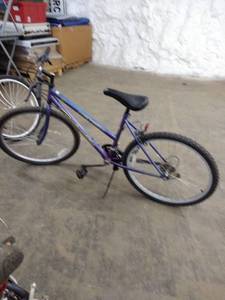lot 1612 image: Roadmaster my fury bike blue and purple