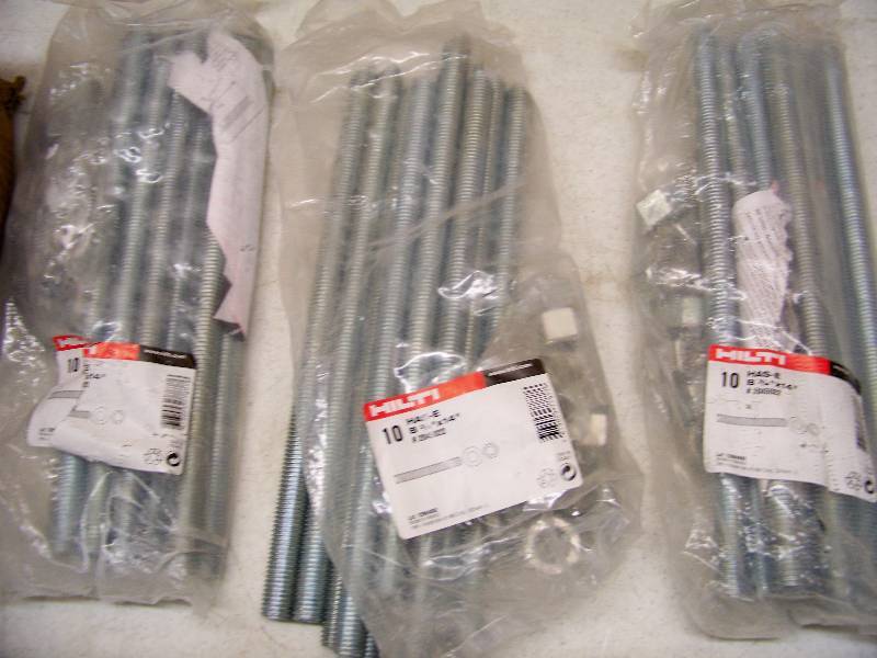 lot 1145 image: 30 Hilti HAS-E B 34 x 14