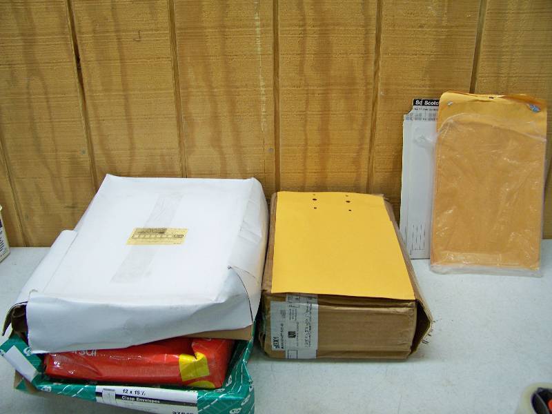 lot 1161 image: Kraft Envelopes