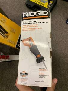 lot 894 image: NEW Rigid Heavy Duty Reciprocating Saw