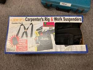 lot 897 image: NEW Carpenter��s Rig & Work Suspenders