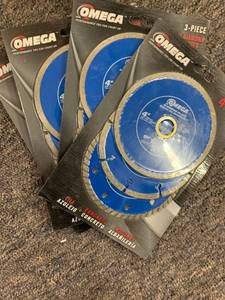 lot 919 image: (12) NEW 4�� Diamond Tile Concrete Masonry Blades
