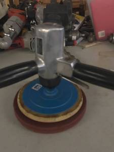 lot 461 image: central Pneumatic vertical polisher