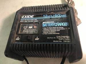 lot 469 image: Exide Battery Charger