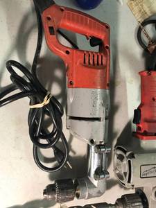 lot 472 image: Milwaukee Heavy Duty Right Angle Drill