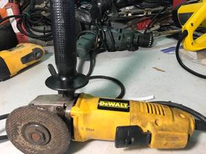 lot 482 image: Dewalt Angle Grinder