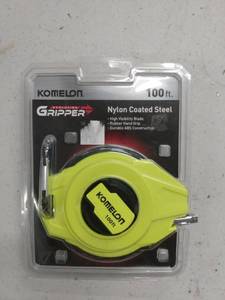 lot 2841 image: NEW KOMELON 100 ft rape measure