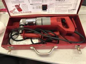 lot 2803 image: Milwaukee Right Angle Drill