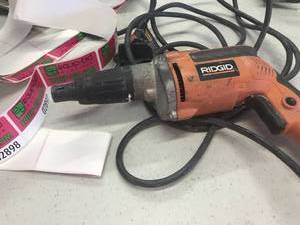 lot 2895 image: Ridgid Drill