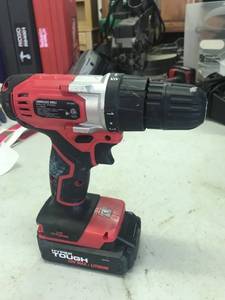 lot 2908 image: Huper Tough Cordless drill