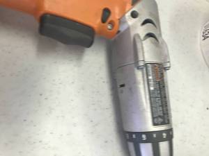 lot 1629 image: Ridgid Cordless Drill