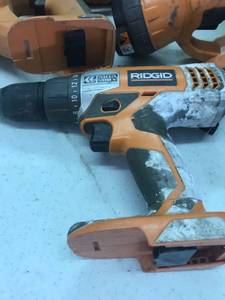 lot 1632 image: Ridgid Power tool kit