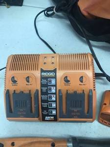 lot 1633 image: Ridgid Power tool set