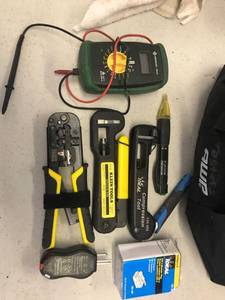 lot 1759 image: Misc. Tools with bag