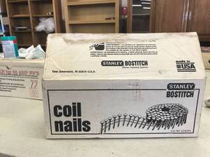 lot 1763 image: Stanley Coil Nails
