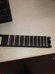 lot 6524 image: NEW PT 38 socket set