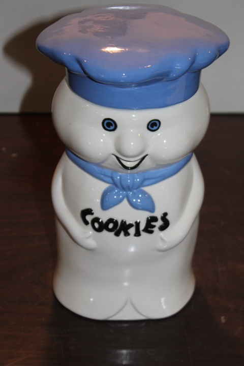 Vintage Pillsbury Doughboy Ceramic popular Cookie Jar lot