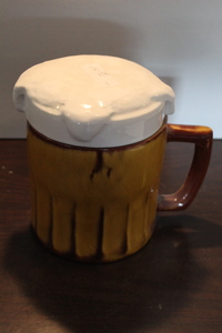 lot 9667 image: Beer Mug Cookie Jar