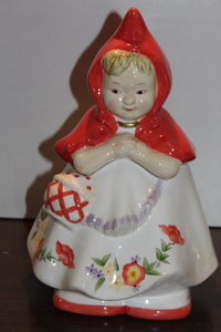 lot 9740 image: Little Red Riding Hood Cookie Jar