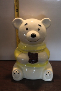lot 9765 image: Teddy Bear Cookie Jar