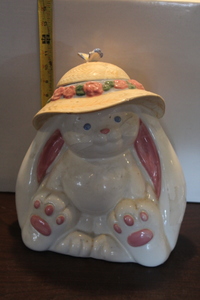 lot 9774 image: Bunny in a Bonnet