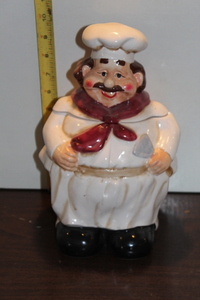 lot 9775 image: Chef Cookie Jar