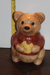 lot 9776 image: Teddy Bear Cookie Jar