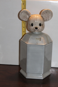 lot 9783 image: Mouse Cookie Jar