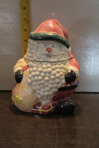 lot 9807 image: Santa Cookie Jar