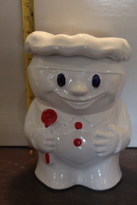 lot 9834 image: McCoy Cookie Jar Pillsbury Doughboy