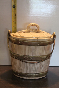 lot 9835 image: Vintage Bucket Cookie Jar