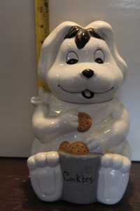lot 9851 image: Bunny Cookie Jar