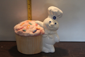 lot 9867 image: Pillsbury Doughboy Cookie Jar