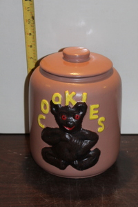 lot 9870 image: Vintage Bear Cookie Jar
