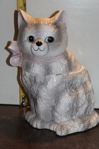 lot 9879 image: Cat Cookie Jar