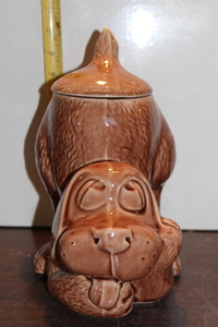 lot 9884 image: Thinking Puppy Cookie Jar