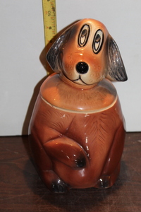 lot 9911 image: Dog Cookie Jar