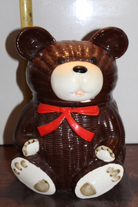 lot 9913 image: Otagiri Japan Bear Cookie Jar